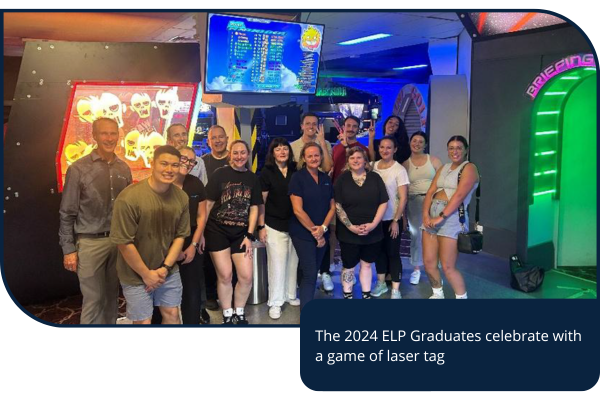 2024 ELP Graduates at Laser Tag