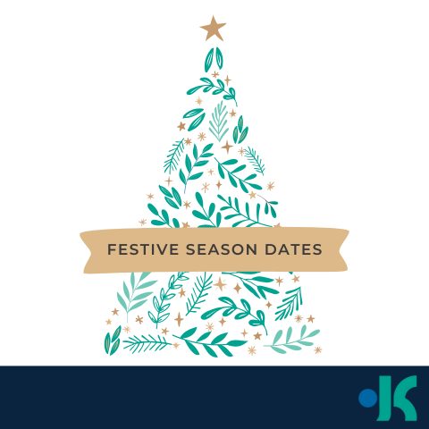 KINNECT's Festive Season Dates for 2025-26
